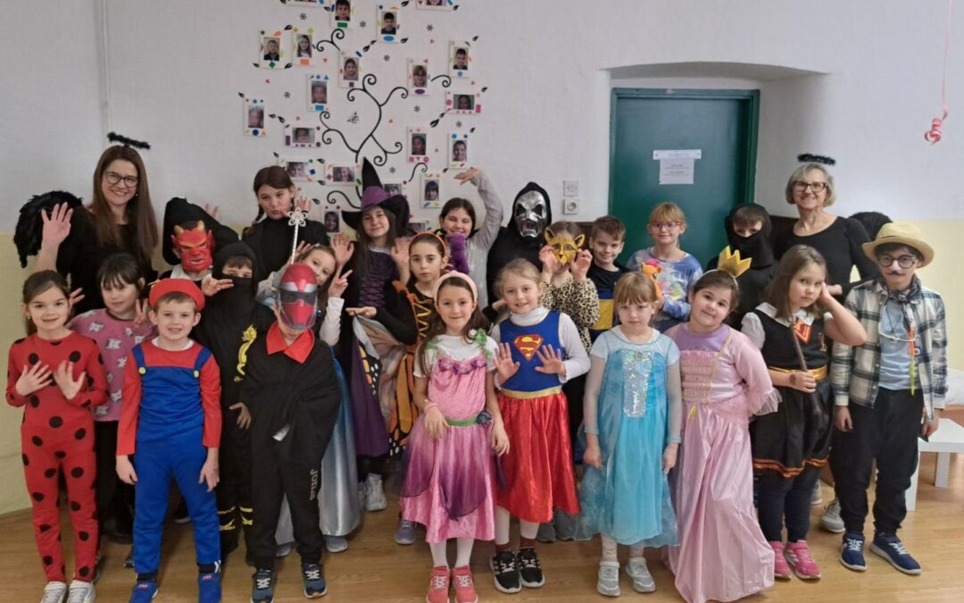 Vesela nastava pod maskama